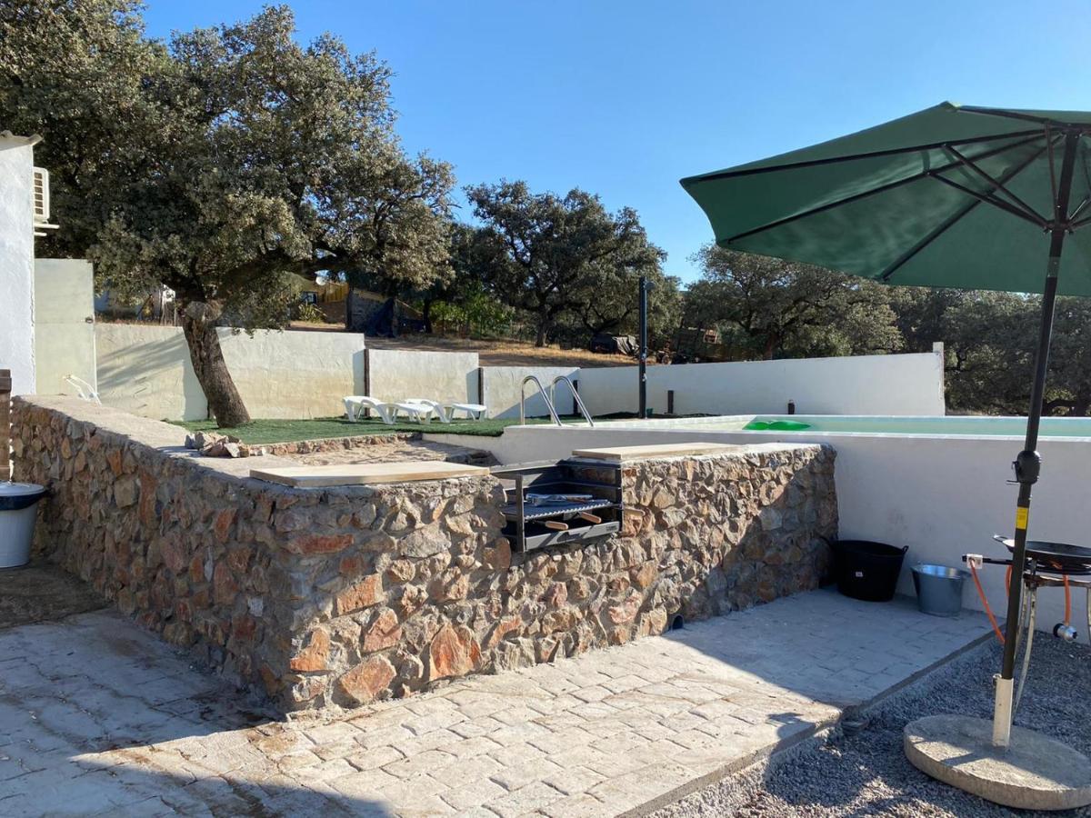Casa Rural Quejigo Con Piscina ซานตาโอลาญา เดล กาลา ภายนอก รูปภาพ