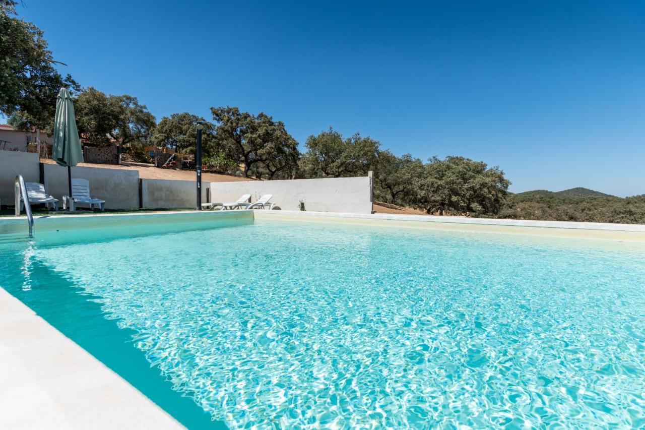 Casa Rural Quejigo Con Piscina ซานตาโอลาญา เดล กาลา ภายนอก รูปภาพ