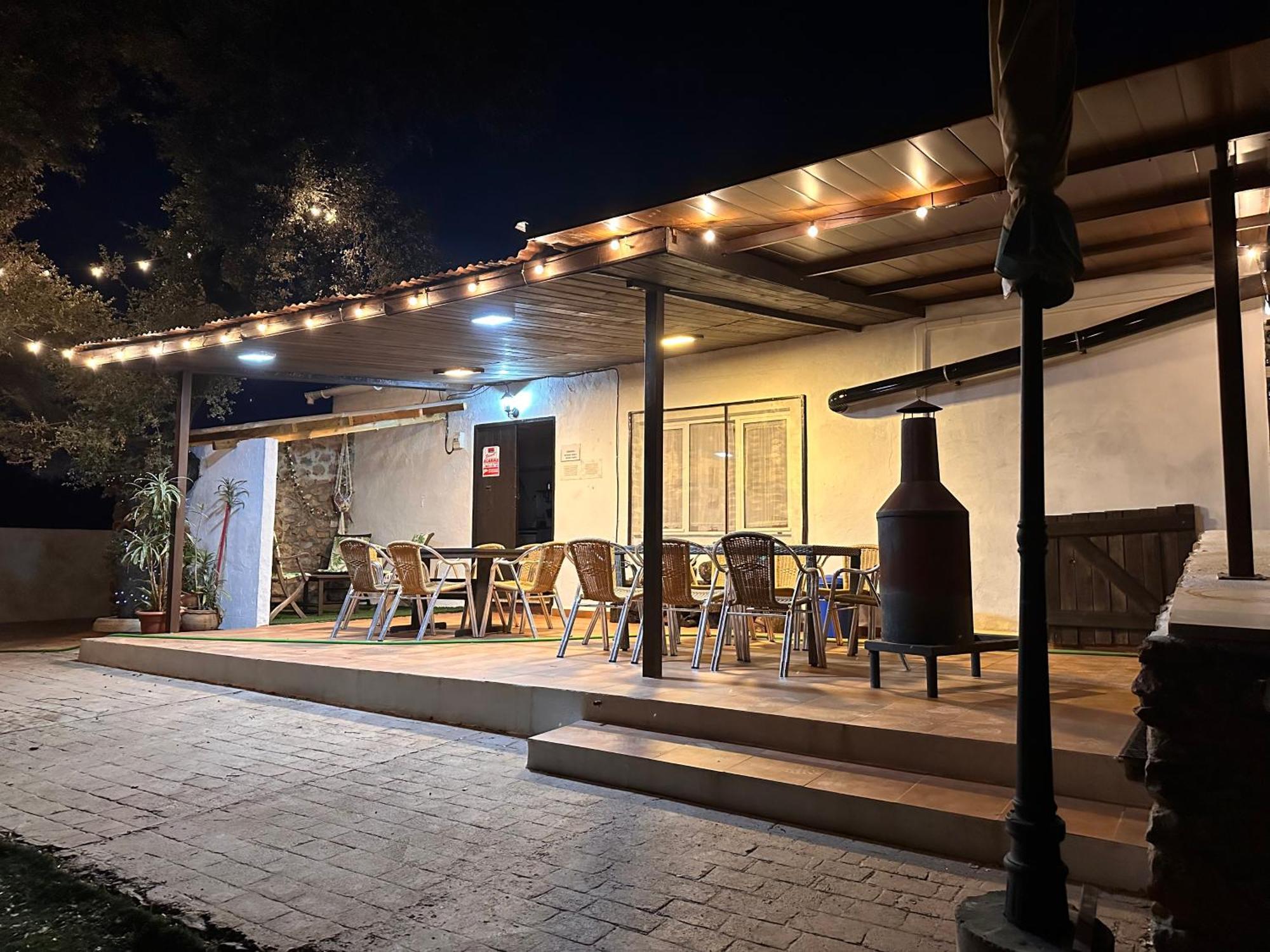 Casa Rural Quejigo Con Piscina ซานตาโอลาญา เดล กาลา ภายนอก รูปภาพ