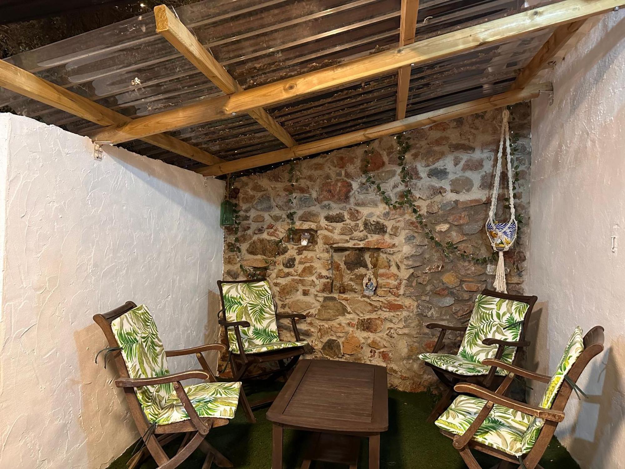 Casa Rural Quejigo Con Piscina ซานตาโอลาญา เดล กาลา ภายนอก รูปภาพ
