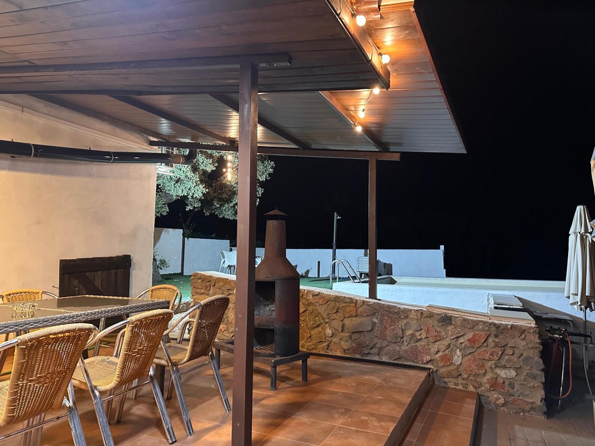 Casa Rural Quejigo Con Piscina ซานตาโอลาญา เดล กาลา ภายนอก รูปภาพ